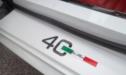 Alfa Romeo 4C allestita con sistemi di guida  