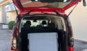 Volkswagen Caddy ribassamento del pianale trasporto 1 carrozzina 